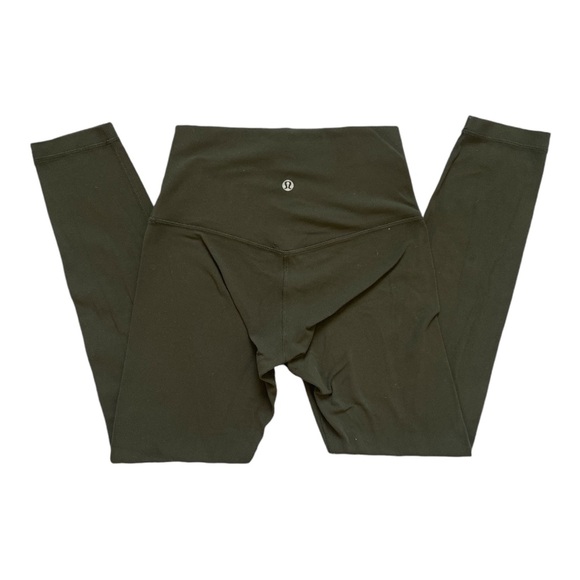LULULEMON Align Olive Green 26 inch Leggings - Picture 4 of 7